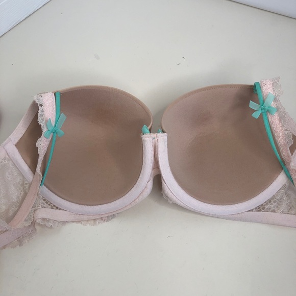 Victoria’s Secret Dream Angels Bra Lined Demi Mint DD - Picture 10 of 15
